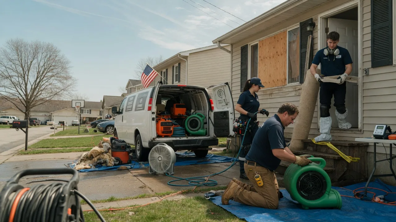 Water Damage Restoration in Courtland, VA near me
